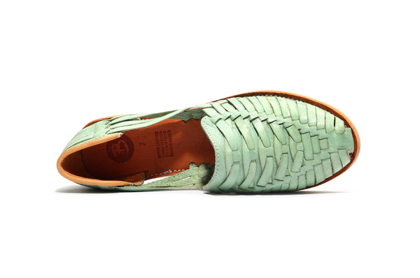 Cross Woven Huarache Teal