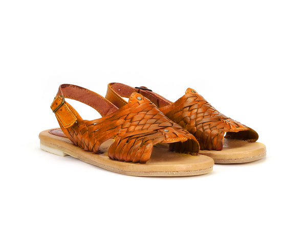 Adelita Vintage Huarache Walnut