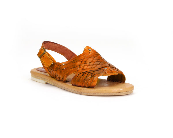 Adelita Vintage Huarache Walnut