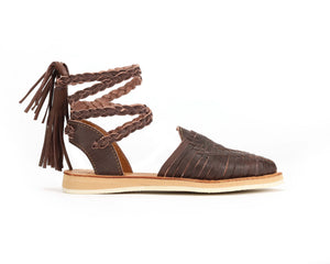 Arya Gladiator Huarache Mocha