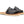 Huarache Peep-Toe Slides Black