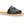 Huarache Peep-Toe Slides Black