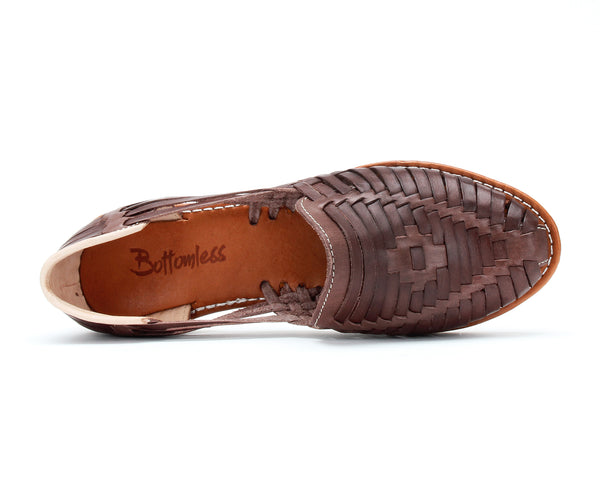 Bottomless Huaraches Lila Brown