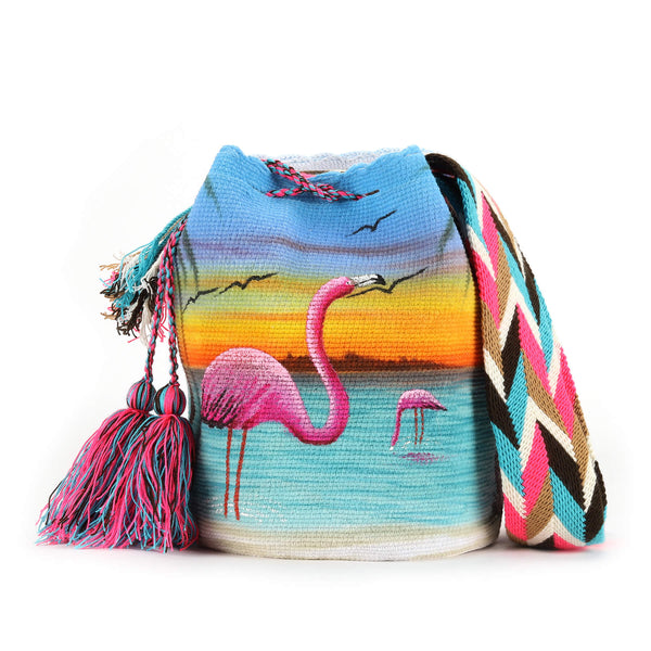 Wayuu Handbag Flamingo Beach